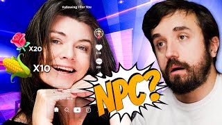 ELA VIROU NPC DO TIKTOK [upl. by Naivaf]