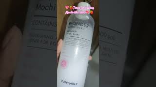 TONYMOLY Ceramide Mochi Toner✨ short shorts shortvideo ytshorts toner [upl. by Alica]