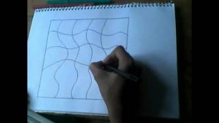 como hacer dibujo de composicion abstracta facil [upl. by Akenahs]