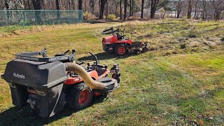 POV Lawn Mower Hoovers Leaves For A Perfect Fall Cleanup [upl. by Chesnut]