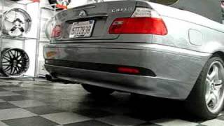 Eisenmann Exhaust on BMW E46 330CI [upl. by Clausen904]