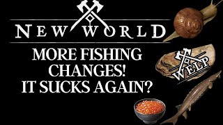 New World Fishing Changes Is It Trash Now  Can We still Target Fish [upl. by Jillie]