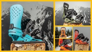 Four Union Bindings 2019 Product Highlights  TransWorld SNOWboarding STOMP Summit [upl. by Dane491]