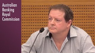 A property developer who borrowed money from BankWest testifies at the Royal Commission [upl. by Enerahs820]