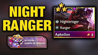 APHELIOS ⭐⭐⭐ ft 6 NIGHTBRINGER  SET 55 REVIVAL  Teamfight Tactics [upl. by Idak327]