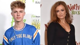 Maisie Smith and Harvey  Maisie Smith and HRVY shared first kiss backstage at final  latest news [upl. by Agustin800]