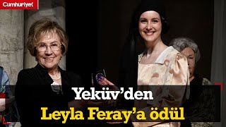 YEKÜV’den Leyla Feray’a Yılın En Başarılı Genç Tiyatro Oyuncusu Ödülü quotVedaquot [upl. by Sidky]