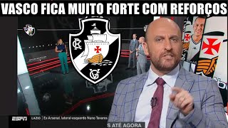 VASCO FICA MUITO FORTE COM NOVOS REFORÇOS MUDA O CRUZMALTINO DE PATAMAR [upl. by Deuno]