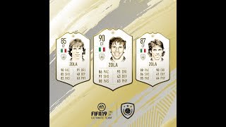 FIFA 19 ZOLA ICONO PRECIORENDIMIENTO MCO DE LO MEJOR [upl. by Ojahtnamas]