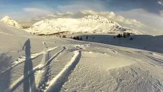 GoPro  Ski  Serre Chevalier  Montgenevre [upl. by Aisatnaf]