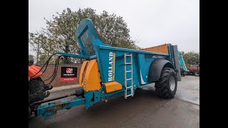 ROLLAND ROLLFORCE 5013 MUCK SPREADER WALKAROUND VIDEO [upl. by Cochard]