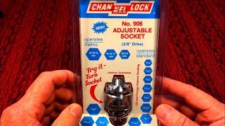 Channellock No 906 Adjustable Socket [upl. by Schug314]