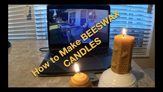 How to Make Beeswax Candles [upl. by Wurtz]