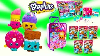 Shopkins Season 3 So Cool Metallic Fridge w Exclusives Backpack [upl. by Atikahc]