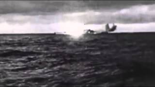 Bismarck vs Hood original WWII recordings footage [upl. by Collin]