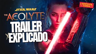 STAR WARS  THE ACOLYTE  TRAILER 1  REVIEW EXPLICADO [upl. by Anaela]