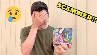 SCAMMED Fake Unified Minds Booster Box Opening [upl. by Eiznek]