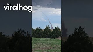 Tornado in Last Chance Colorado  ViralHog [upl. by Ebby]