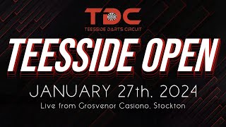 Teesside Darts Circuit  Teesside Open 2024  LIVE [upl. by Thordia]