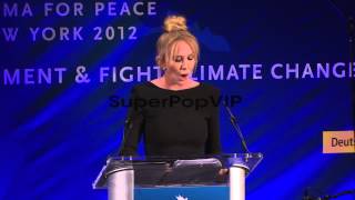 SPEECH Trudie Styler on being honored tonight with the G [upl. by Azmuh]