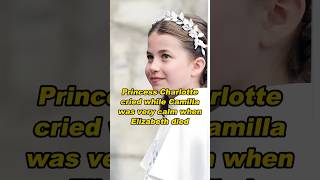 Princess Charlotte cried while Camilla was very calm when Elizabeth diedshortvideo history [upl. by Thorn]