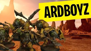 Speed Painting Ork Ardboys  The Fast amp The Furious [upl. by Ahsuas504]