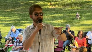 Rep Elect Clint Hostetler Victory Speech at MVLA Summer Potluck [upl. by Lenore]