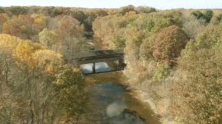 Middle Road Covered Bridge near Conneaut OH [upl. by Labina]