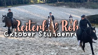 Reiterhof Rohe  Oktober Stundenreiter [upl. by Enida]