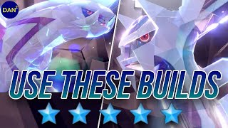 5 Builds to EASILY Beat the 5 Star Palkia and Dialga Event Tera Raid • Pokémon Scarlet amp Violet [upl. by Airetnohs]