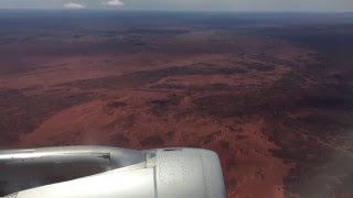 Jetstar A320 departure takeoff taxi  AYQ Ayers RockUluru airport [upl. by Ahsiugal]