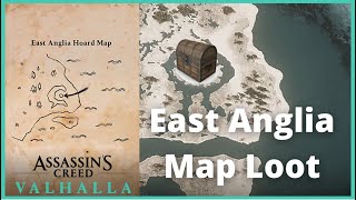 East Anglia Hoard Map Loot Location Guide AC Valhalla [upl. by Lachlan]