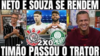 OS DONOS DA BOLA NETO E COMPANHIA RASGAM ELOGIOS AO TIMÃO  NOTICIAS DO CORINTHIANS HOJE [upl. by Katzen]