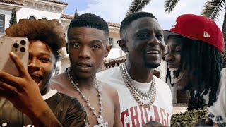 The BOOSIE MANSION PARTY VLOG with Boosie Tootie Raww Anti Da Menace [upl. by Plunkett]