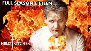 Fifteen Shades of Ramsay  Hells Kitchen Full Season 15 Marathon [upl. by Nitsoj]