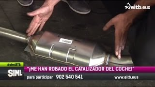 Aumentan los robos de catalizadores en coches [upl. by Annauqaj]