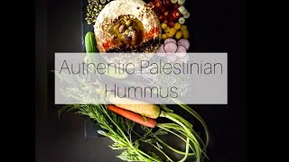 Authentic Palestinian Hummus [upl. by Ralf]