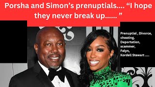 PORSHA Williams and Simon Guobadias DivorcePrenuptial agreement RHOAFalynn Pina amp Kordell Stewart [upl. by Kelbee866]