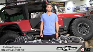 Rubicon Express  SuperRide Suspension Kit for Jeep ZJ Grand Cherokee  Jeep Lift Kits amp Shocks [upl. by Joete]