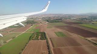 🇨🇾Paphos International Airport PFO arrival by Ryanair Διεθνής Αερολιμένας Πάφου 賽普勒斯帕弗斯機場 [upl. by Byrann]