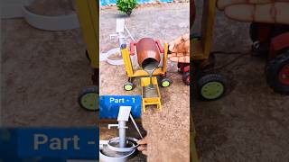 How to make mini hand pump project with concrete mixer सरकारी नल [upl. by O'Shee]