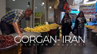 GORGAN IRAN  Exploring in Downtown and Suburbs  گرگان [upl. by Akienom]