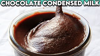 How to Make Chocolate Sweetened Condensed Milk [upl. by Dahraf]