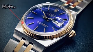 Restoration of a Rolex Oysterquartz 17013  Only Rolex from Gerald Genta  ASMR [upl. by Malas]