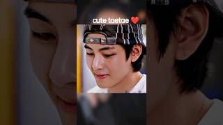 cute taetae ❤️btsarmy btsshorts bts song trendingshorts vrialshort love [upl. by Nairdna150]