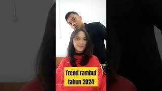 Potongan rambut untuk rambut tipis Trend rambut tahun 2024 gayarambutterbaru [upl. by Sorazal]