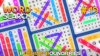 Word Search  Stage 19  Pushing Boundaries [upl. by Atiuqahs]