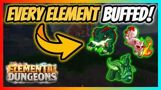 Every Element is OP NOW  Elemental Dungeons [upl. by Madi]