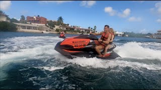 Jet Ski Safari Spaanse Water Curaçao [upl. by Alletniuq457]