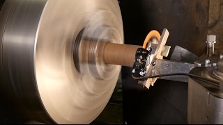 Ultimate bicycle disc brake test with large lathe [upl. by Itteb57]